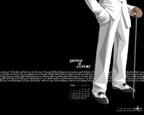 韩国FreeStlye 潮流个性 男生版 Computer Design Graphic illustration of Smoking man 韩国FreeStlye潮流个性 插画壁纸