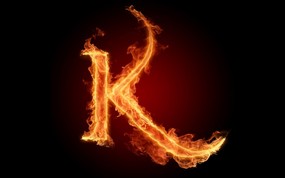  K 火焰效果26英文字母壁纸 1920 1600 火焰字母与火焰数字设计壁纸 插画壁纸
