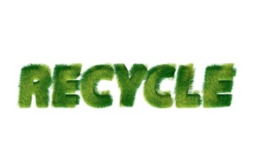  Recycle 文字标志 循环利用标志图片 1920 1200 绿色和平环保标志-循环利用 插画壁纸