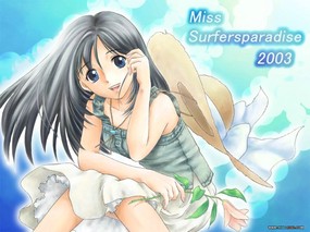 日本CG壁纸 Miss Surfers paradise 壁纸 2003 二 日本Miss Surfers paradise CG美少女 Desktop Wallpaper of Japanese Anime Girls Miss Surfers paradise壁纸 2003(二) 动漫壁纸