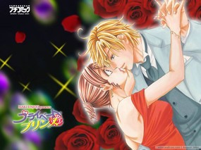  漫画情侣接吻图片 Anime Desktop Wallpaper of Lovers 日本CG-亲密的恋人(第一辑) 动漫壁纸