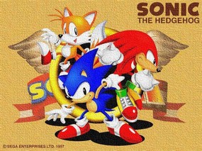 Sonic 音速小子 Sonic—音速小子 动漫壁纸