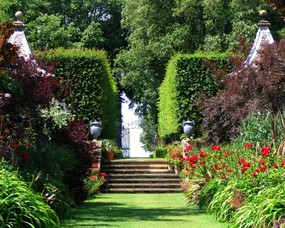  英国的园林花园景观图片 Borde Hill Garden 英国庄园园林景色壁纸 风景壁纸