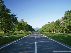  公路图片 郊外公路 Desktop wallpaper of Road Photography 道路美景(三) 风景壁纸