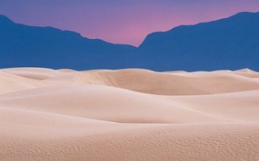 地球瑰宝 大尺寸自然风景壁纸精选 第六辑 Dunes at Twilight White Sands National Monument New Mexico 新墨西哥 白沙国家保护地沙丘图片壁纸 地球瑰宝大尺寸自然风景壁纸精选 第六辑 风景壁纸