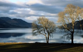 地球瑰宝 大尺寸自然风景壁纸精选 第四辑 Serenity at Loch Ness Scotland 苏格兰 没有水怪的尼斯湖图片壁纸 地球瑰宝大尺寸自然风景壁纸精选 第四辑 风景壁纸