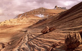 地球瑰宝 大尺寸自然风景壁纸精选 第二辑 Sandstone Buttes Colorado Plateau Arizona 亚利桑那州 科罗拉多高原图片壁纸 地球瑰宝大尺寸自然风景壁纸精选 二 风景壁纸