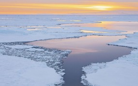 地球瑰宝 大尺寸自然风景壁纸精选 第八辑 Icebergs at Dusk Antarctic Sound Antarctica 南极洲 黄昏中的冰层图片壁纸 地球瑰宝自然风景精选 第八辑 风景壁纸