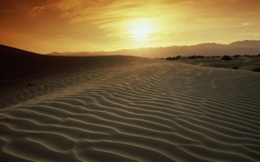 地球瑰宝 大尺寸自然风景壁纸精选 第八辑 Sandy Ripples at Sunset Death Valley California 加州 日落死谷图片壁纸 地球瑰宝自然风景精选 第八辑 风景壁纸