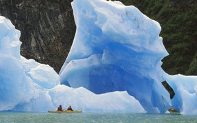 地球瑰宝 大尺寸自然风景壁纸精选 第七辑 Sea Kayaking in Tracy Arm Fords Terror Wilderness Alaska 阿拉斯加 冰雪荒野图片壁纸 地球瑰宝自然风景精选 第七辑 风景壁纸