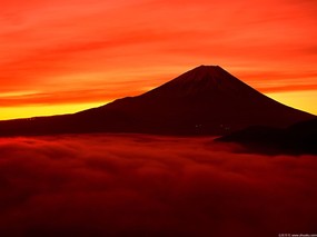 富士山风光壁纸 第三辑 第四辑 壁纸40 富士山风光壁纸 第三 风景壁纸