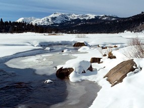 感受冬天 冰天雪地壁纸 感受冬天！冰天雪地壁纸 风景壁纸