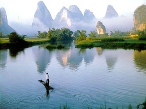 静静的流淌 江河 静静的流淌--江河 风景壁纸