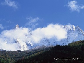  山峰山脉图片 Desktop wallpaper of Mountain 世界山脉摄影壁纸(二) 风景壁纸