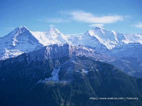  山峰山脉图片壁纸 Desktop wallpaper of Mountain Photography 世界山脉摄影壁纸(一) 风景壁纸