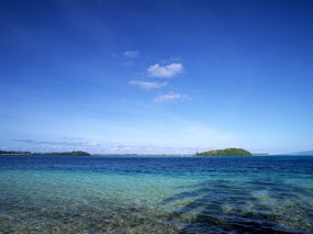 舒服 蔚蓝色大海风景壁纸 舒服！蔚蓝色大海风景壁纸 风景壁纸