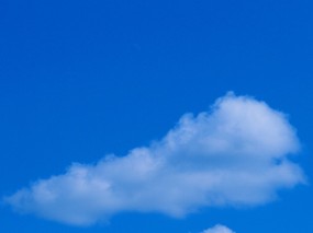  天空白云图片 天空云彩 蔚蓝天空-蓝天白云壁纸 风景壁纸