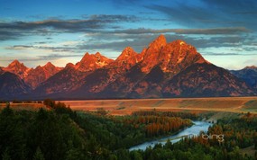 微软必应壁纸 Bing s Best 高清壁纸 United Kingdom Grand Teton rang Wyoming 微软Windows 7 主题-Bing 高清壁纸 风景壁纸