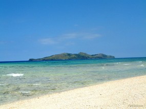 阳光海滩 日本南的岛 阳光海滩!日本南的岛 风景壁纸