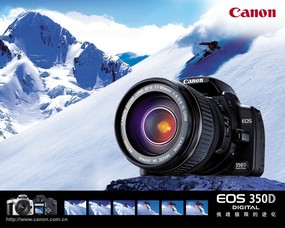  Canon 数码相机壁纸Canon Digital Camera eos350d Digital Canon 佳能数码相机系列壁纸 广告壁纸