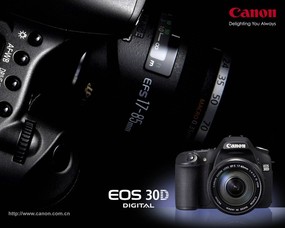  Canon 数码相机壁纸 Cannon Digital Camera eos30d Digital Canon 佳能数码相机系列壁纸 广告壁纸
