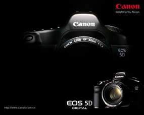  Canon 数码相机壁纸 Canon Digital Camera eos5d Digital Canon 佳能数码相机系列壁纸 广告壁纸