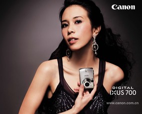  Canon 数码相机壁纸 Canon Digital Camera IXUS 700 Canon 佳能数码相机系列壁纸 广告壁纸