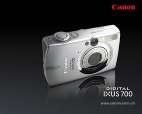  Canon 数码相机壁纸 Canon Digital Camera IXUS 700 Canon 佳能数码相机系列壁纸 广告壁纸