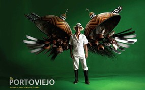 创意无限  Fly Portoviejo Tame Ecuador航空公司创意广告 创意广告设计壁纸(第四辑) 广告壁纸