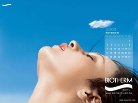广告设计壁纸 Biotherm 广告模特壁纸 Advertising Biotherm Advertising Celebrity 法国 Biotherm 碧欧泉 广告壁纸