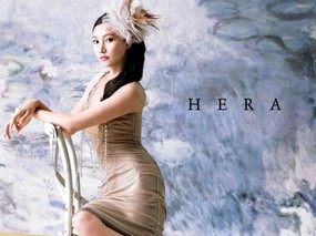 韩国HERA化妆品广告明星代言壁纸 壁纸11 韩国HERA化妆品广 广告壁纸