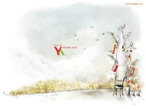 韩国时尚品牌Youngage 壁纸2 韩国时尚品牌Youngage 广告壁纸