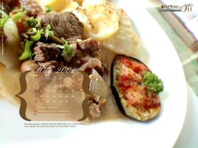  法国美食 fondue Desktop Wallpaper of French Food 美食美味-各地美食(二) 广告壁纸