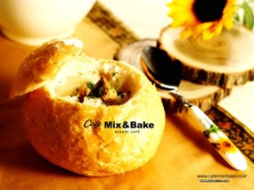 美味甜品屋 Bakery Cafe Bakery Cafe Delicious Deserts photo 美味甜品屋-Mix& Bake 广告壁纸