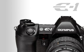  奥林巴斯数码相机E 1 Olympus Digital Cameras E 1 Olympus 奥林巴斯70年经典相机壁纸(上辑) 广告壁纸