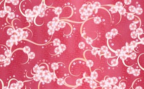  甜美系 小碎花美丽图案设计 美丽碎花布 之 粉红甜美系 花卉壁纸