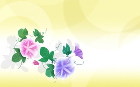  简洁系 花卉图案背景图片 美丽碎花布 之 简洁淡雅系 花卉壁纸