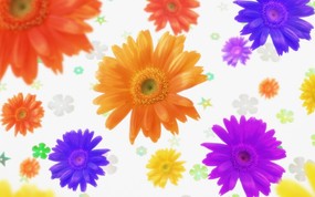 梦幻CG背景花卉 壁纸44 梦幻CG背景花卉 花卉壁纸