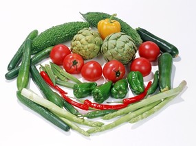 水果蔬菜 蔬菜写真 第一辑 花卉壁纸