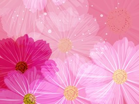 艺术风格花卉图案插画设计 花卉插图 花卉背景插画 1600 1200 艺术风格花卉图案插画设计(第二集) 花卉壁纸