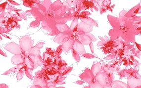  花卉背景布纹图案 艺术风格花卉图案色彩 花卉壁纸