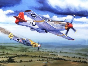 空战绘画壁纸(四)手绘战斗机图片 绘画壁纸