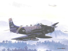  空战战斗机绘画壁纸 Art Air Combat Airplane 空战绘画壁纸(四)手绘战斗机图片 绘画壁纸