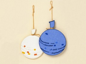  小挂件 日本手工布艺贴画图片 日本风情手工布艺画-秋冬篇 绘画壁纸