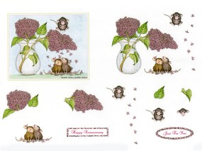  Confeti 可爱小老鼠插画原画 鼠鼠一家-温馨小老鼠插画壁纸 绘画壁纸