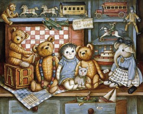 泰迪熊珍藏绘本 第一辑 泰迪熊珍藏 泰迪熊玩具手绘壁纸 泰迪熊珍藏绘本(第一辑) 绘画壁纸