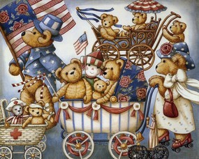 泰迪熊珍藏绘本 第一辑 泰迪熊童话手绘 泰迪熊绘画壁纸 泰迪熊珍藏绘本(第一辑) 绘画壁纸