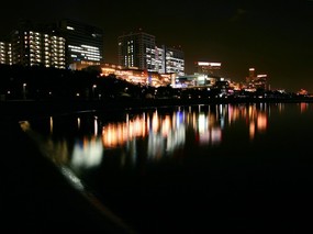 城市夜景 4 7 城市夜景 建筑壁纸