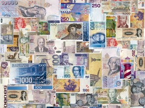 金融系列钞票专辑 静物壁纸
