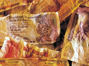 金融系列钞票专辑2 壁纸19 金融系列钞票专辑2 静物壁纸